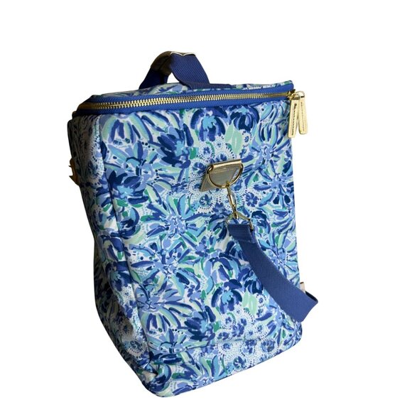 Lilly Pulitzer Insulated Wine Carrier Cooler with Adjustable Strap - Picture 3 of 6